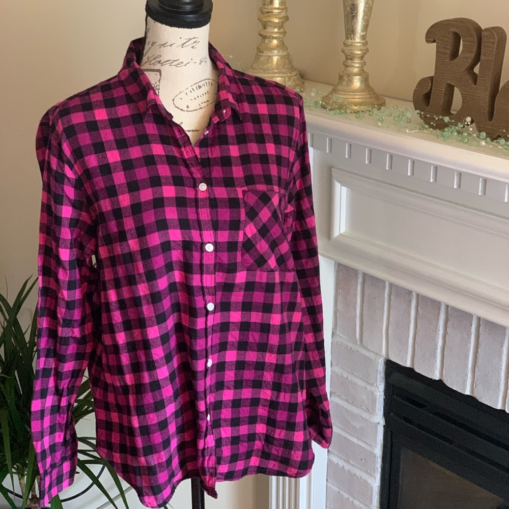 Pink Flannel shirt